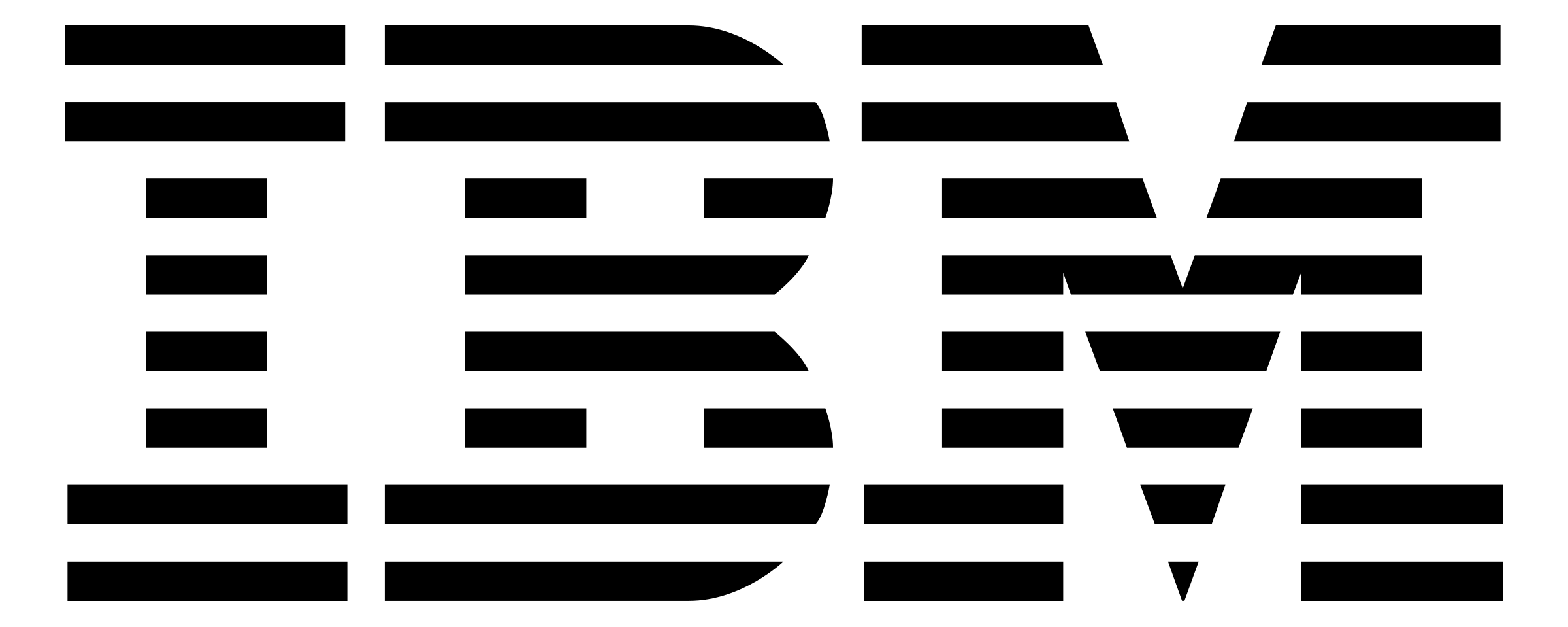 ibm logo black transparent